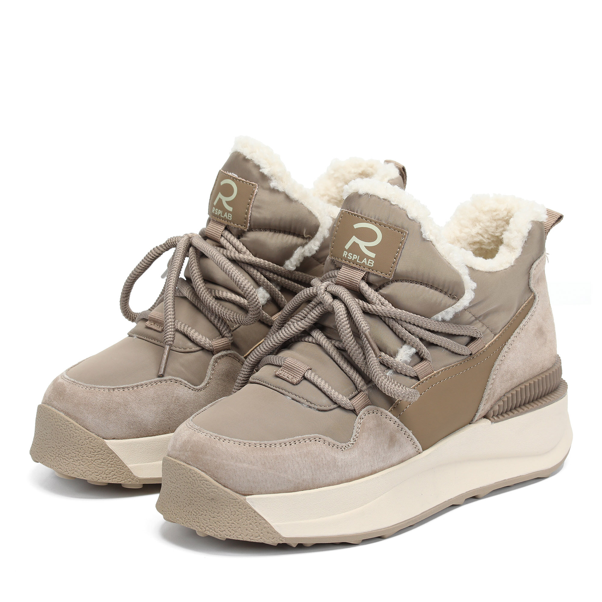 Кроссовки Respect, размер 38, бежевый