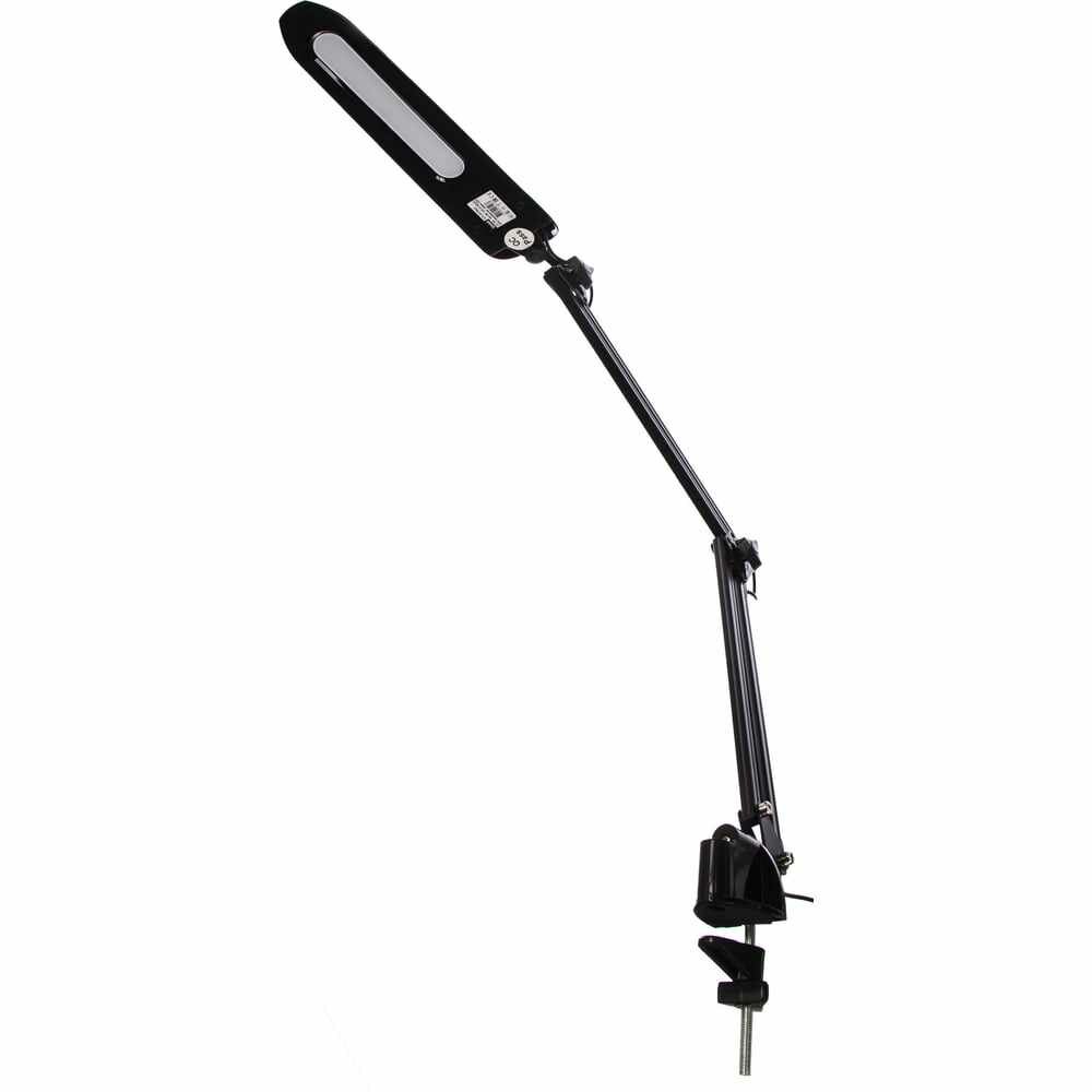 Uniel Светильник настольный на струбцине/LED/500Lm/4500K/Dimmer/TLD-524 Black/8W/ 10608