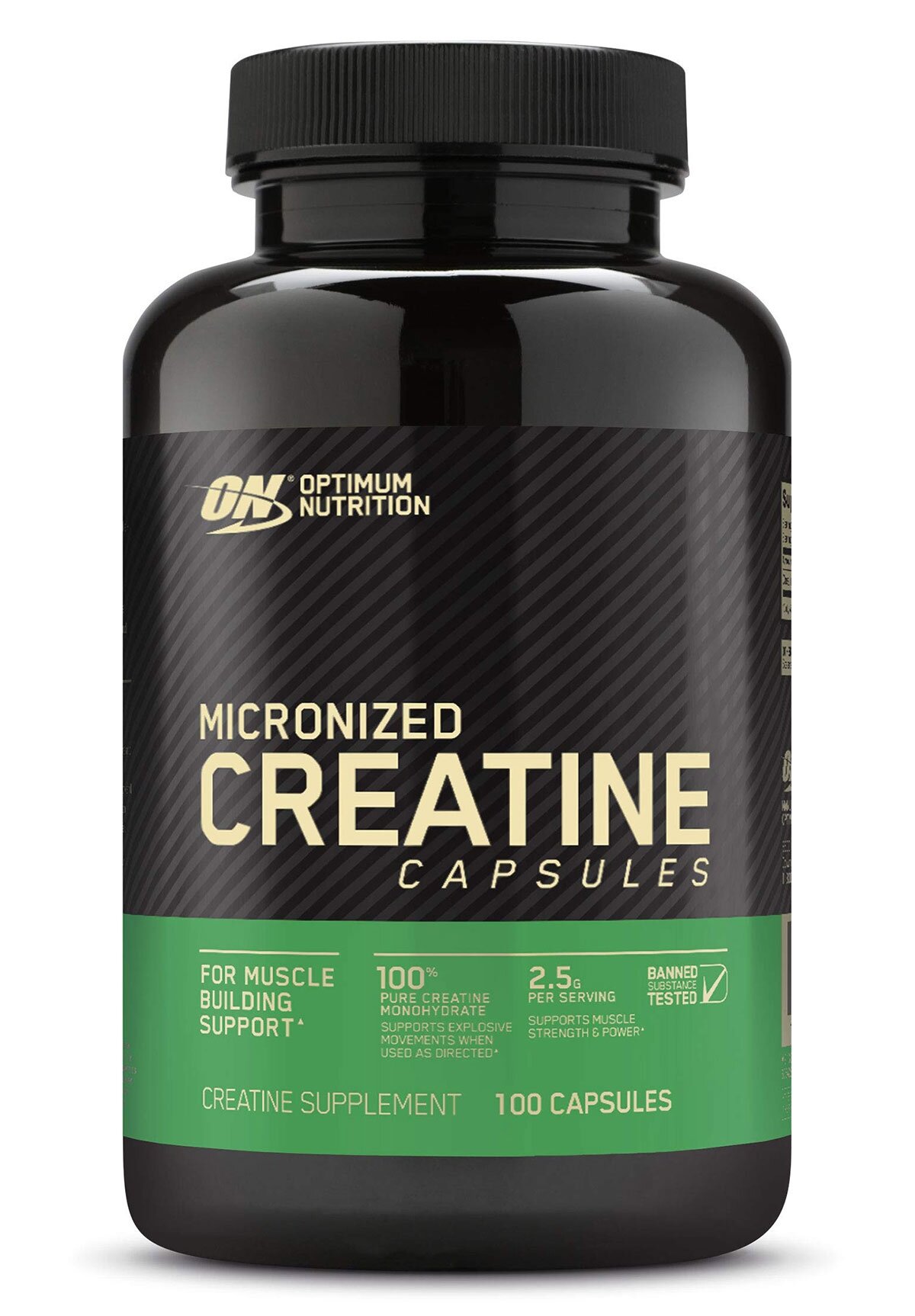 Optimum Nutrition Creatine 2500 mg (100 кап)