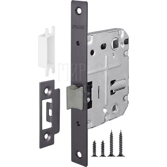 Защелка врезная Fuaro (Фуаро) PLASTIC P72-50 графит