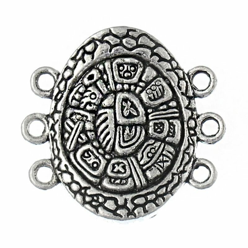 Коннектор на 6 нитей "Майя" #4, 6 штук. — фото 1