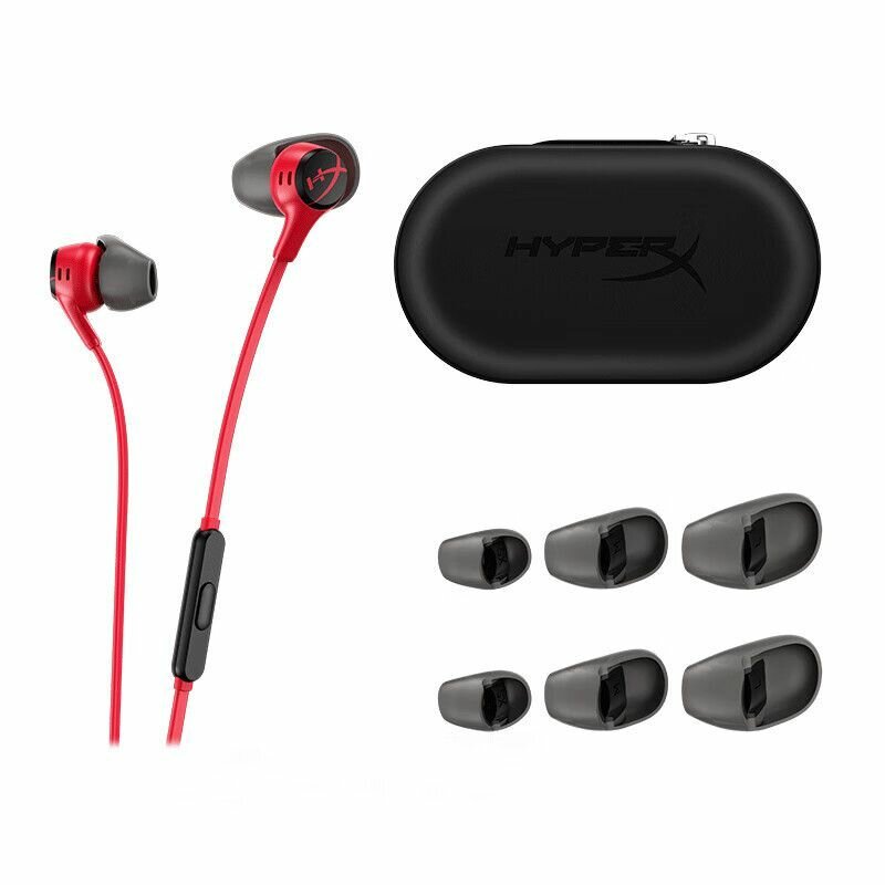 Наушники проводные Hyperx Cloud Earbuds 2, Игровая гарнитура, проводная гарнитура — фото 1