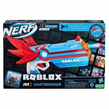 Бластер Нерф Роблокс ММ2 Дартбрингер Ангел Nerf Roblox MM2: Dartbringer, пистолет детский