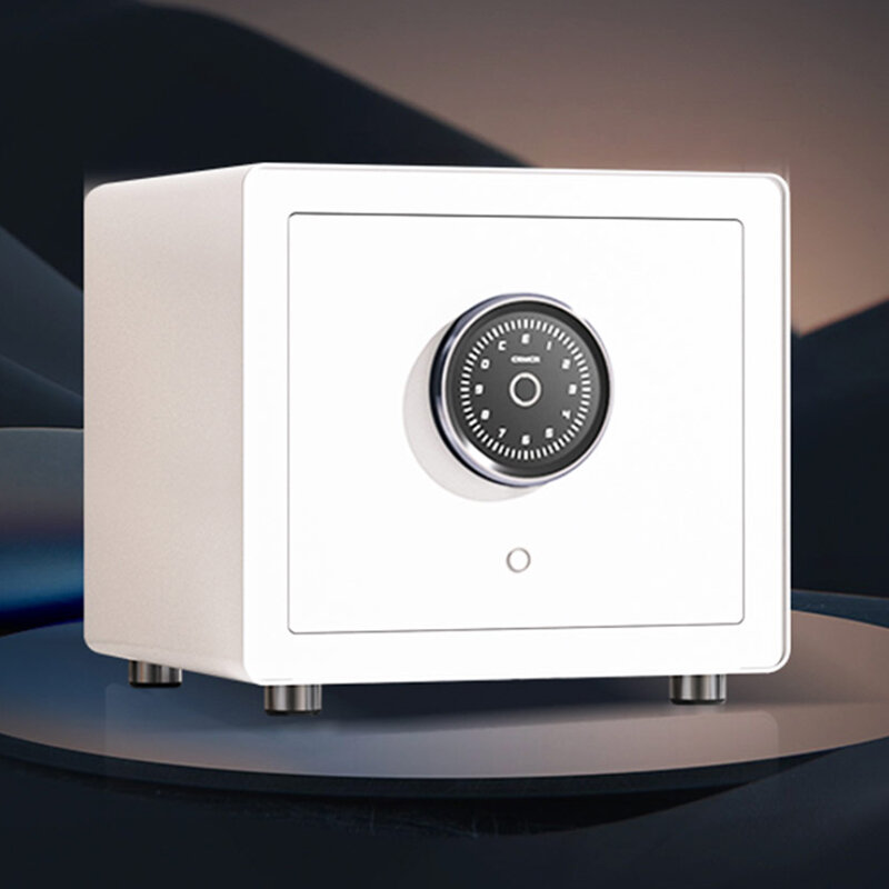 Картинки Умный электронный сейф со сканером отпечатка пальцев Xiaomi CRMCR Smart Safe Deposit Box White (BGX-X1-30MK)