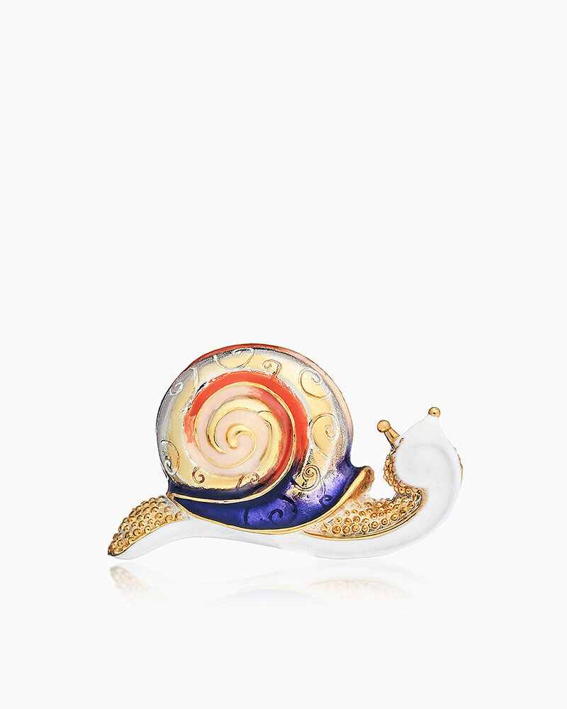 Брошь SARKISSIAN, серебро, 925 проба, золочение, эмаль