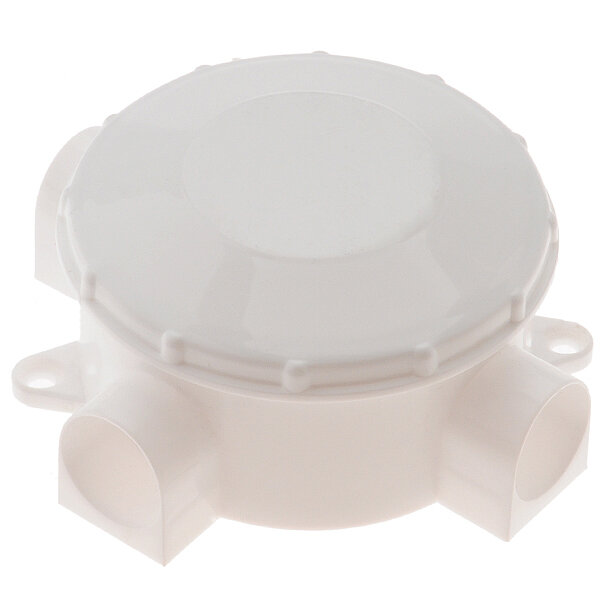 Коробка распаечная пластиковая трехрожковая D=70мм H=35мм IP42 белая Б0052726 KOR-70-35-3-w ЭРА (14 шт. в комплекте)