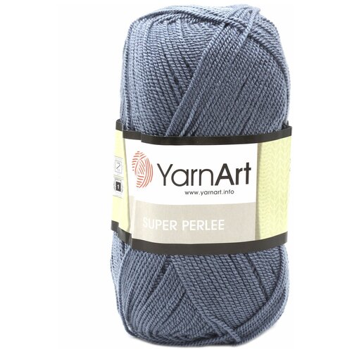 Пряжа для вязания YarnArt 'Super Perlee' 100гр 400м (100% акрил) (842 джинсовый), 5 мотков