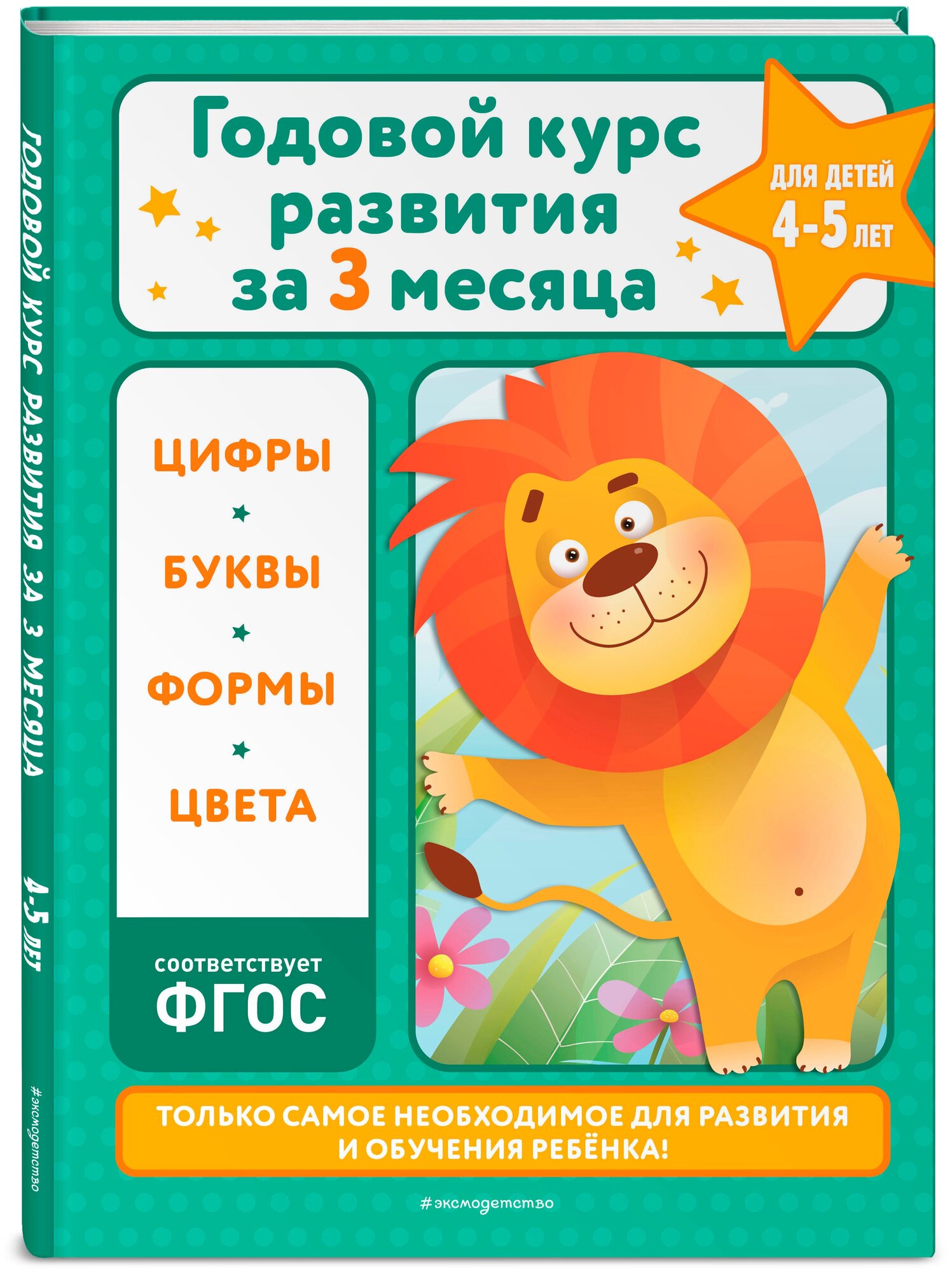 Годовой курс развития за три месяца для детей 4-5 лет - фото №1