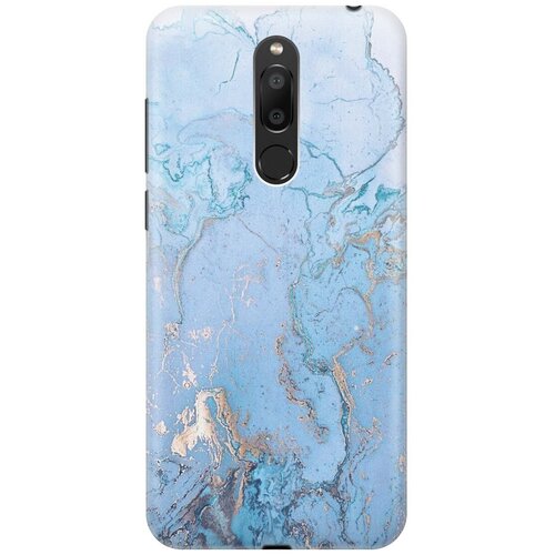фото Re:pa накладка transparent для meizu m6t с принтом "голубой мрамор"
