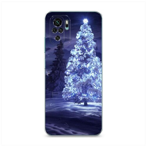 фото Силиконовый чехол "зима 4" на xiaomi redmi note 10 / сяоми редми нот 10 case place
