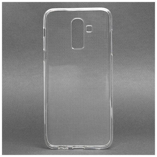 фото Чехол-накладка activ puffy для samsung galaxy j8 (2018) j810f (прозрачная)(101) без бренда