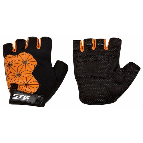 Перчатки STG, оранжевый, черный перчатки stg размер l черный оранжевый