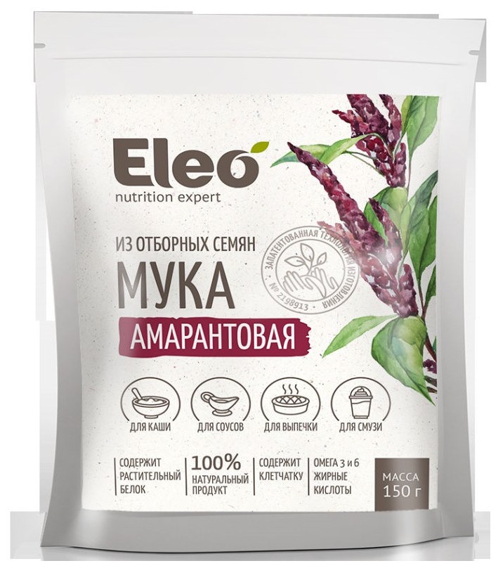 Мука из семян амаранта (Eleo), 150 г