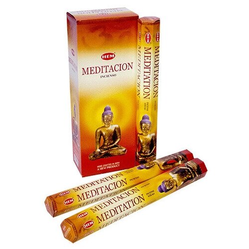 Благовония палочки HEM Медитация Meditation 120 шт палочки ароматические благовония hem медитация meditation 20 шт
