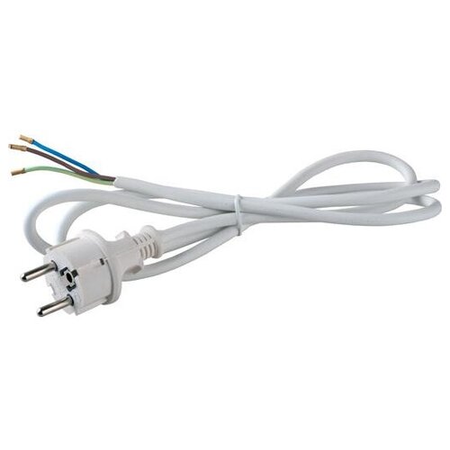 S-LR2A, Белый (сетевой кабель с прямой евровилкой, земля, 1.5 м), VOLSTEN S-LR2A WHITE (10 шт.) zomo hd25 сменный прямой кабель 1 5 м