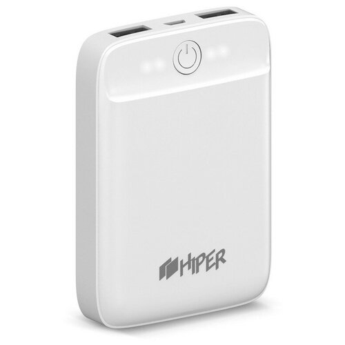 Внешний аккумулятор (Power Bank) HIPER SL10000, белый