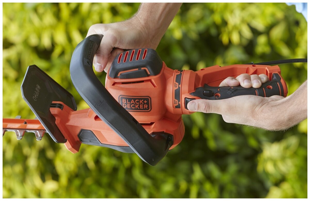 Кусторез электрический BLACK+DECKER BEHT201, 420 Вт - фотография № 7