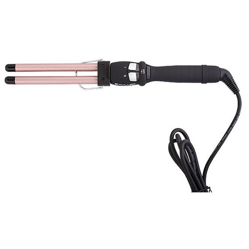 WULLER Maven Плойка для волос двойная чёрный с розовым 128мм 35W 80-210C WP511-DL 216400₽