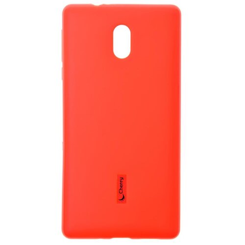 Чехол силиконовый для Nokia 3 Cherry (Красный)