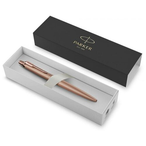 Parker Ручка шариковая Parker Jotter Monochrome XL SE20 Pink Gold PGT М 1.0 мм, корпус из нержавеющей стали, синие чернила