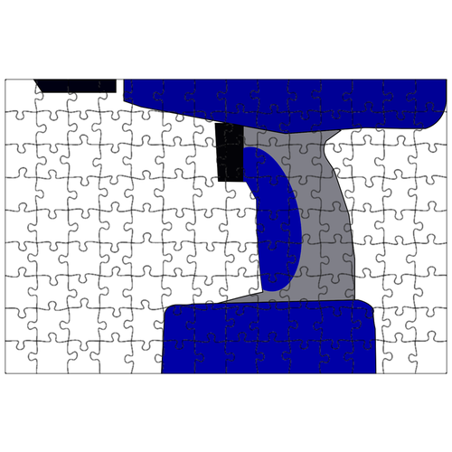 фото Магнитный пазл 27x18см."электрический, дрель, аккумулятор" на холодильник lotsprints