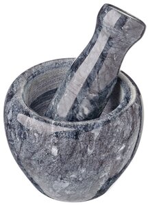 <b>Ступка</b> с пестиком ZP 884-343 с пестиком 10x7,5см мрамор