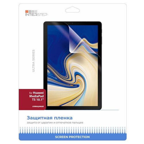 Плёнка для планшетного компьютера InterStep Ultra глянцевая для Huawei MediaPad T5 10.1