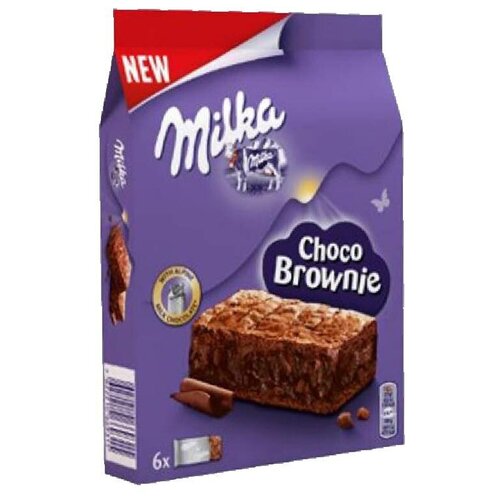 Milka Choco Brownie - нежное шоколадное пирожное 150 гр.