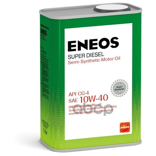 фото Eneos масло моторное "eneos" super diesel cg-4 10w40 (1 л) п/синт.