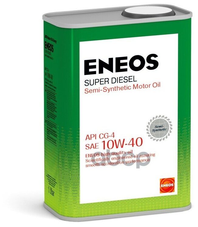 ENEOS Масло Моторное Eneos Cg-4 10w-40 Полусинтетическое 0,94 Л Oil1325