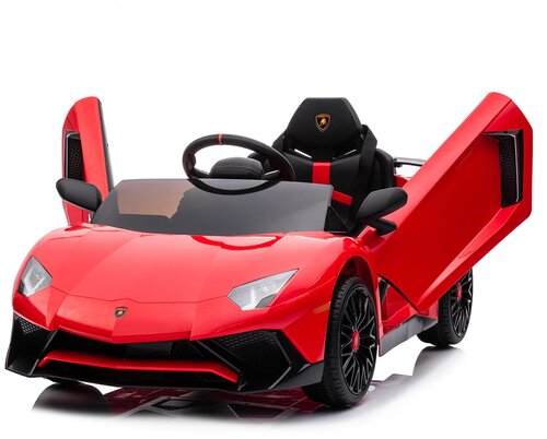 BDM Детский электромобиль Lamborghini Aventador SV Roadster 2WD 12V - BDM0931-RED