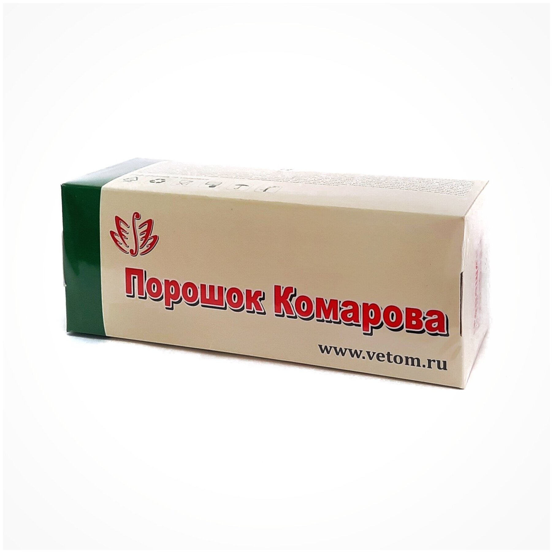 Порошок Комарова, в коробке 40 шт пакетов по 2,5 г