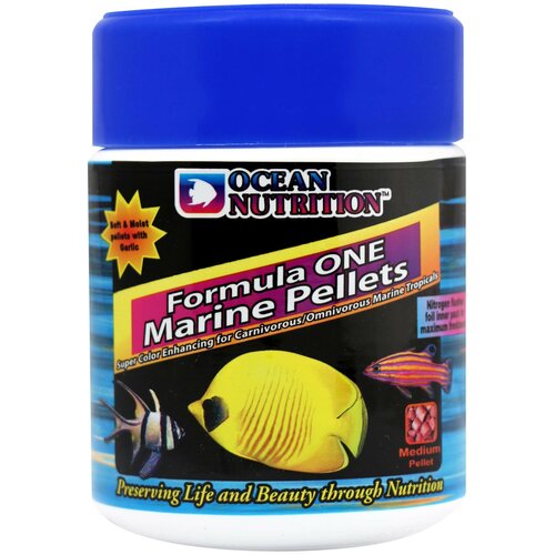 Корм для морских рыб Ocean Nutrition Formula 1 Marine Pellet Medium, гранулы, 100гр