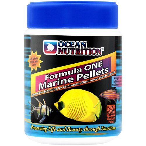 Корм для морских рыб Ocean Nutrition Formula 1 Marine Pellet Medium, гранулы, 200гр