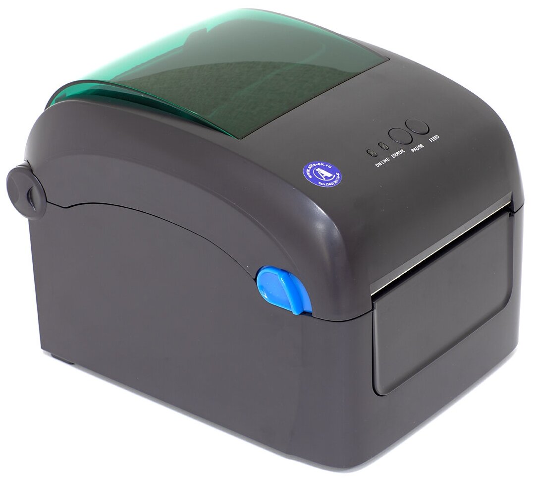 Принтер этикеток Gprinter GP-1424D USB, серый