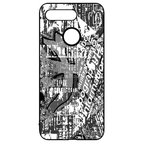 фото Противоударный чехол для // honor v20 / view 20 // "стрит-арт" печатный уличный, utaupia, цветной