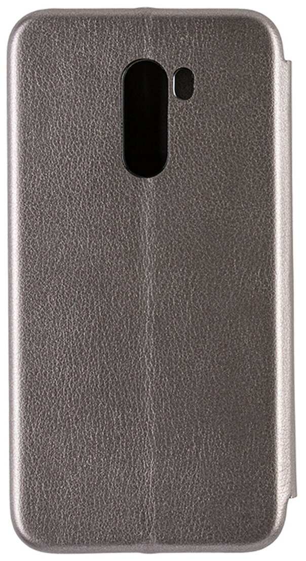 Чехол-книжка "Jack" для Xiaomi Pocophone F1. Экокожа. Серый.