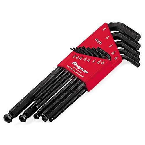 Набор дюймовых Г-образных ключей для винтов с внутренним шестигранником 0.05