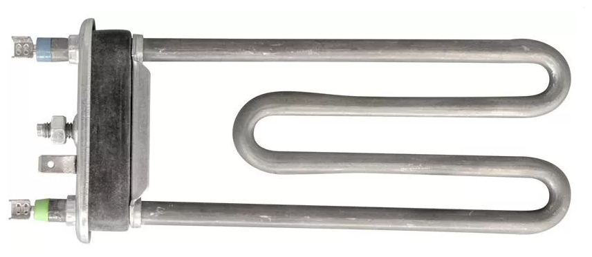 фото Тэн (Нагревательный элемент )для стиральных машин Индезит, Аристон 170 мм, прямой, с отверстием, 1700W 094715,143654,292762,380151,3406207