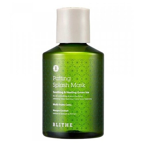 фото Blithe сплэш-маска для восстановления — soothing healing green tea splash mask, 150мл