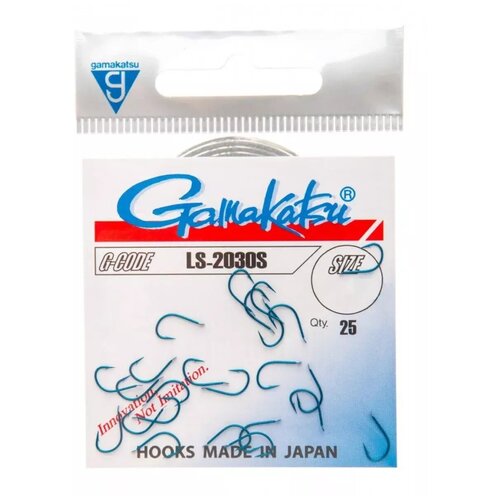 Крючок Gamakatsu Hook LS-2030S Blue №08