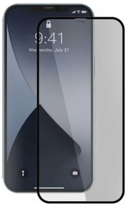 Фото Защитное стекло BASEUS SGAPIPH61P-KB01 для iPhone 12 6.1/Pro 6.1, 0.3mm, черный, 2 шт.