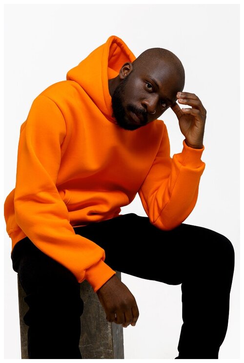 Магазин Толстовок Premium Hoodie Orange Unisex Man, Размер Unisex 44 / XS Unisex