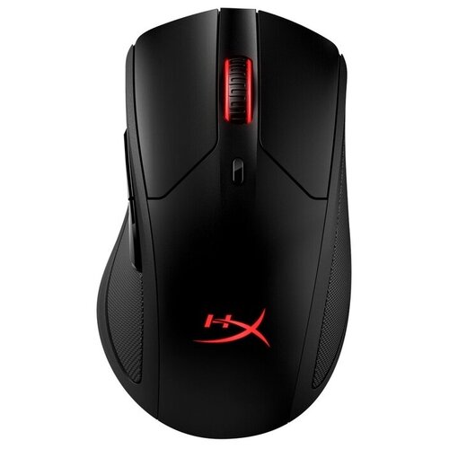 Мышь HYPERX Pulsefire Dart, игровая, оптическая, беспроводная, USB, черный [4p5q4aa]