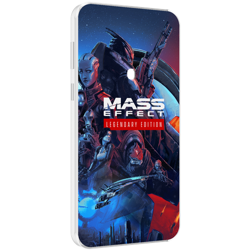 Чехол MyPads Mass Effect Legendary Edition для Meizu 16 Plus / 16th Plus задняя-панель-накладка-бампер