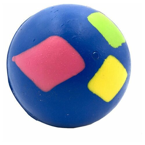 Мяч каучуковый для собак 7см (2 шт) мяч лапки виниловый для собак 7см 10 шт