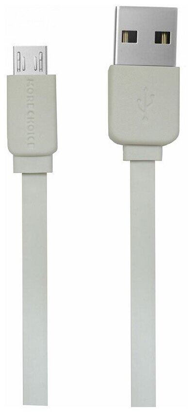 Дата-кабель MoreChoice USB 2.1A для Type-C K21a ПВХ 1м (White)