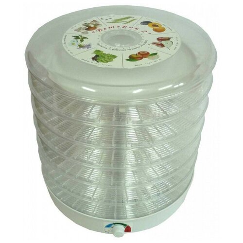 Сушка для фруктов и овощей Спектр-Прибор Ветерок-2 5 поддонов 600Вт прозрачный 925900₽