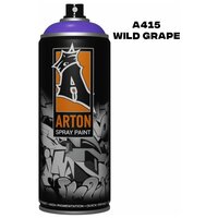 Аэрозольная краска для граффити и дизайна Arton A415 Wild Grape 520 мл (фиолетовый виноград)