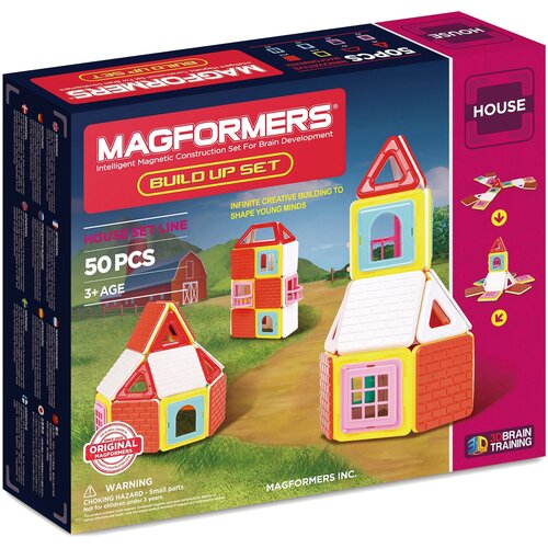 Магнитный конструктор MAGFORMERS 705003 Build Up Set